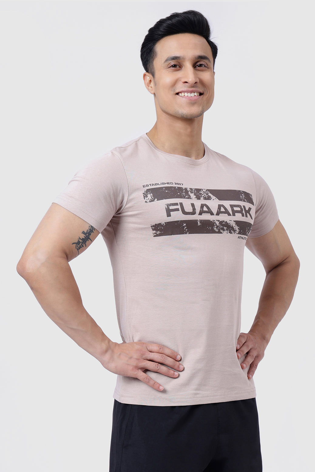 Brisk Fuaark T-shirt Beige